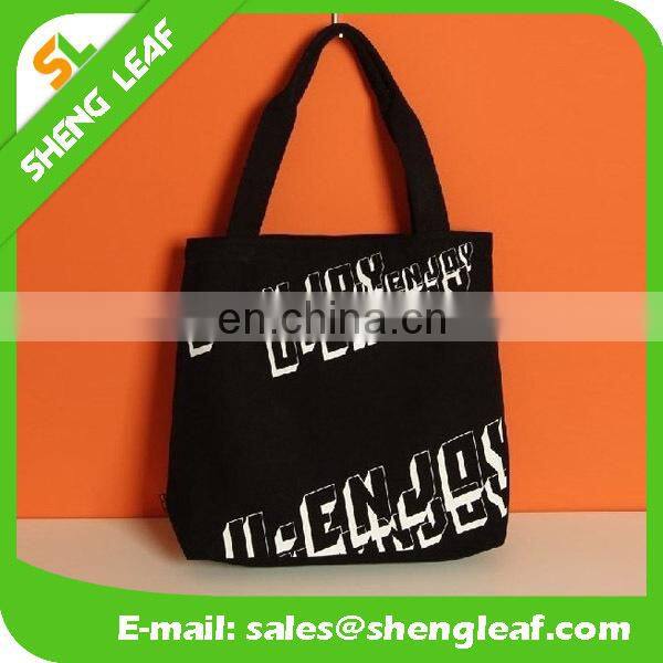 2017 Fashion cotton Canvas Tote Shopping bag