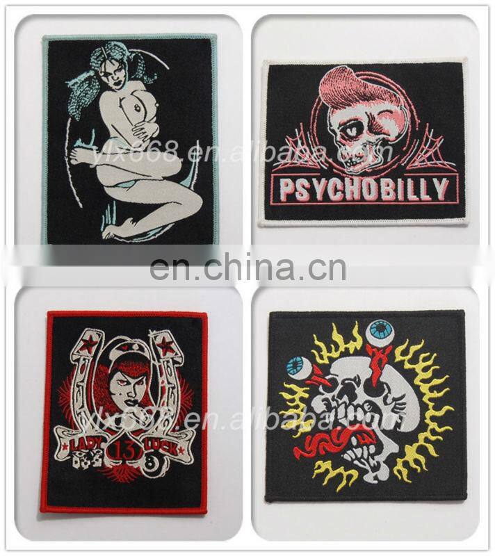 2015 high quality militaty uniform woven badge