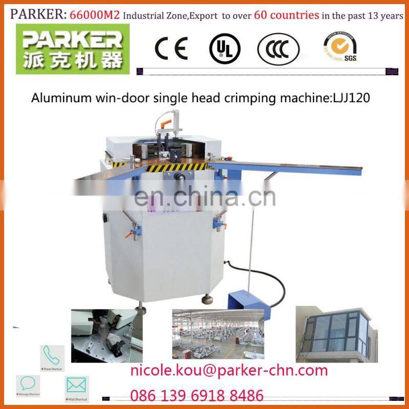Best manufacturer of aluminum window door machines