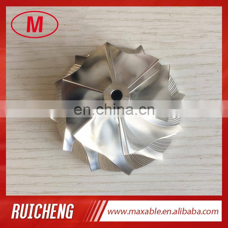TD04HL 51.00/67.00mm 6+6 blades turbo Turbocharger milling/aluminum 2618/billet compressor wheel