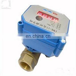 2 way Fan coil valve CWX-50K DN20 G3/4'' BSP Motor operation CR02 220V electric ball valve brass