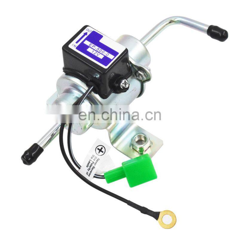 Low Pressure Gas 12V Electric Fuel Pump 3-5 PSI 1/4 tubing