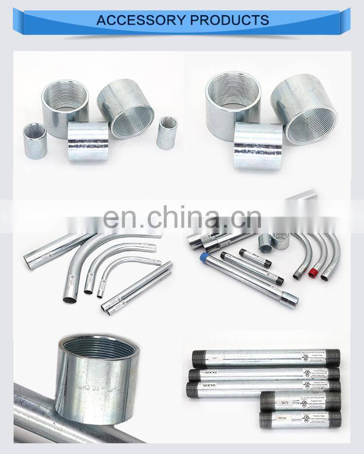 hot dip galvanized 15mm imc pipe price list