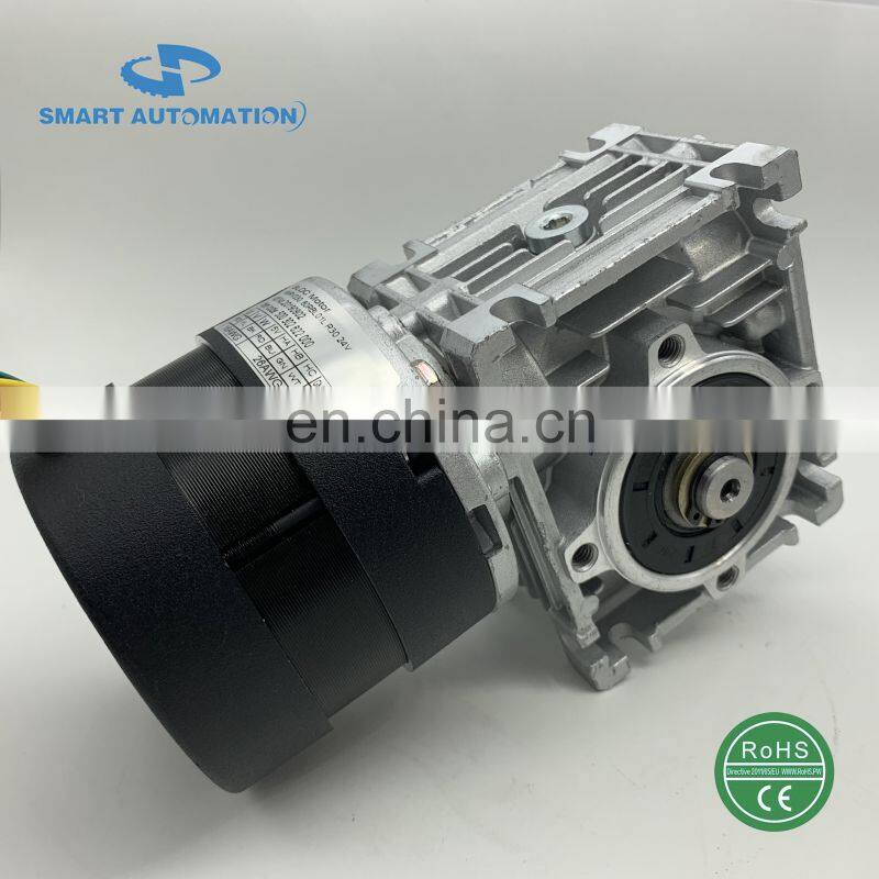 NMRV030.80BL NMRV040.80BL Series High Torque Brushless Dc Worm Gear Reducer BLDC Motor