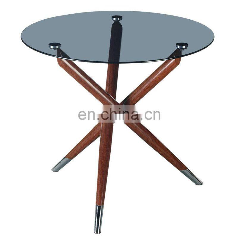 China Manufacturer Round Tempered Glass Tops For Wedding Table