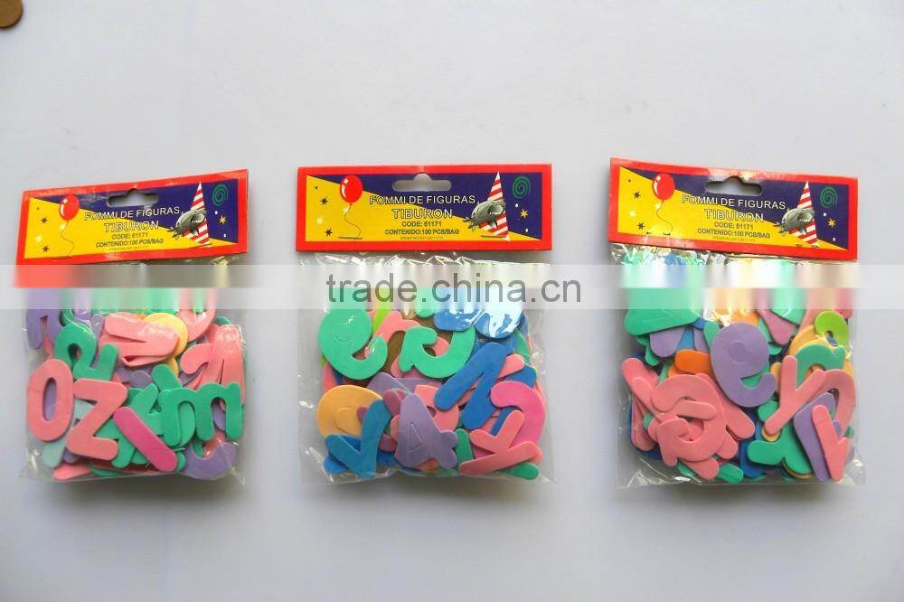 hot sale EVA christmas party decoration, high quality EVA sticker book chritsmas supplies