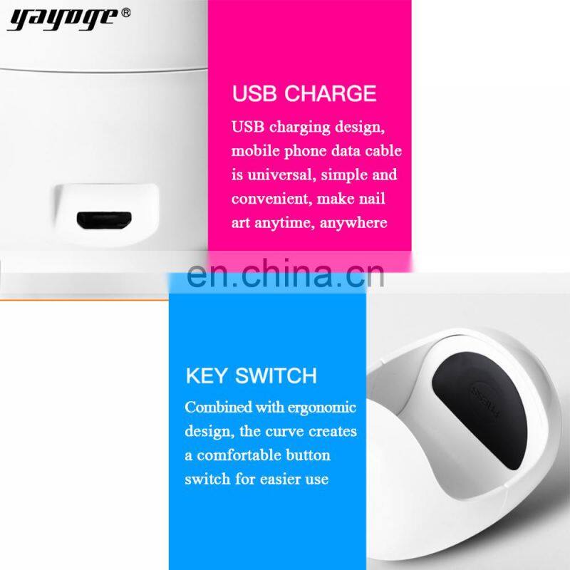 Dropping Shipping Gel Polish Set Two Hands Finger Uv Lamp Nail Dryer