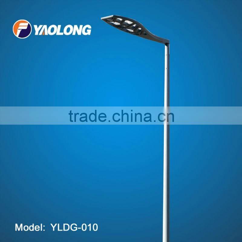 single arm street lighting pole