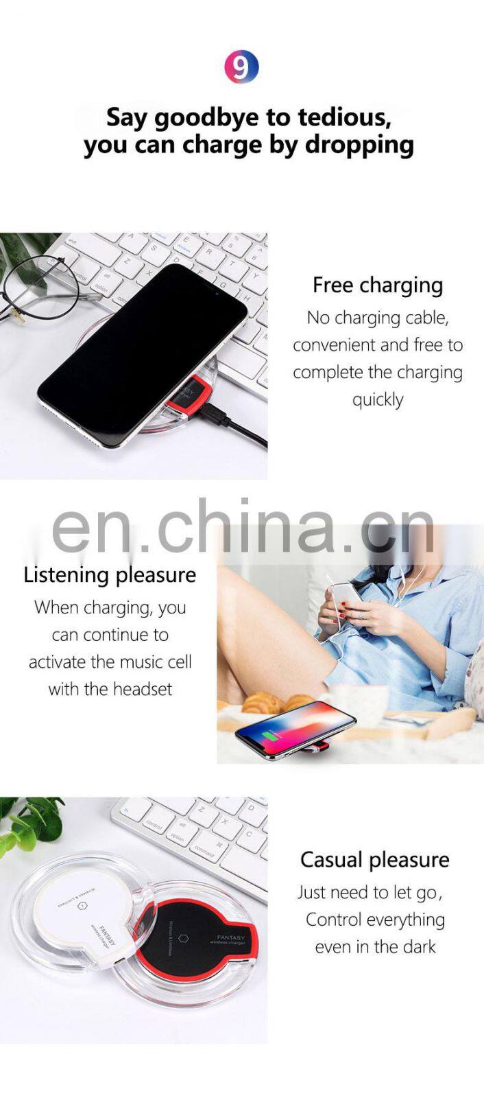 Phone Charger 2021 New product K9 wholesale 5V 1A 5W Universal Charger Fast Quick Charging Custom Wireless Charger Power Bank