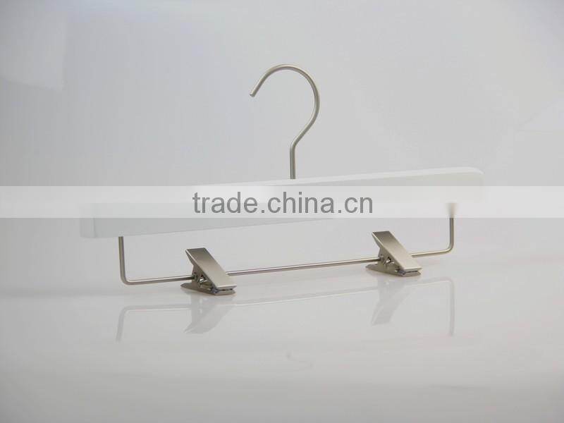 high end wooden hanger matched sets with gold hardware