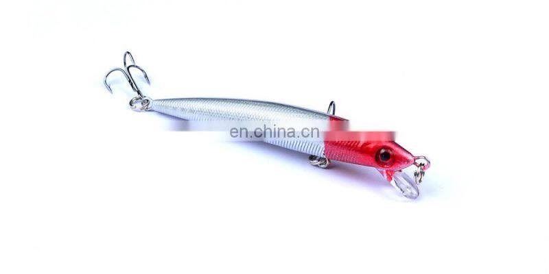 9cmFloating lure bait plastic hard bait6gTopmouth Culter bass bait Wholesale Suspending jerkbait fishing artificial minnow