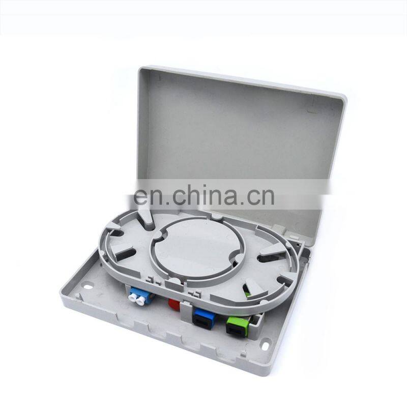 MT-1212-8 New product 8 Core FTTH ABS BOX 8 port FTTH wall outlet