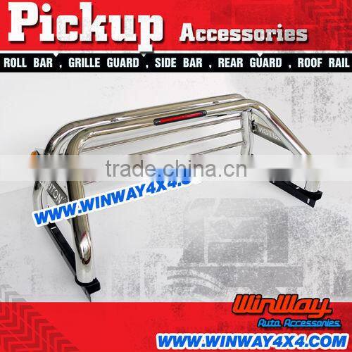 4X4 ACCESSORIES OFF ROAD ROCK SLIDER SIDE STEP BAR FOR HILUX VIGO TRITON D-MAX BT-50 COLORADO XTERRA