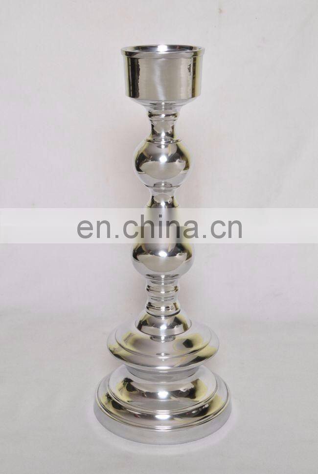antique metal candle holders
