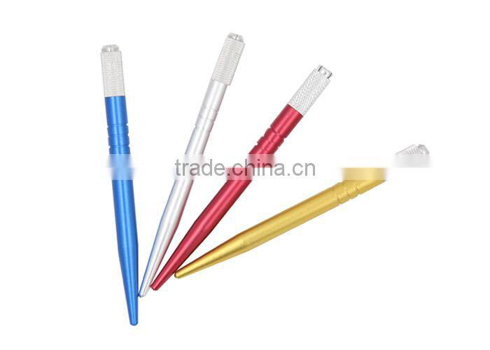 Hot Sell Permanent Makeup Microblading Eyebrow Blue Manual Pens With Light Weight