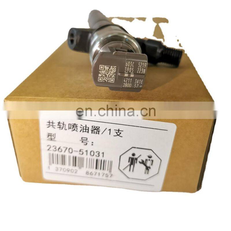 095000-9780 Genuine and brand new diesel fuel common rail injector 095000-9780 23670-51031/5102