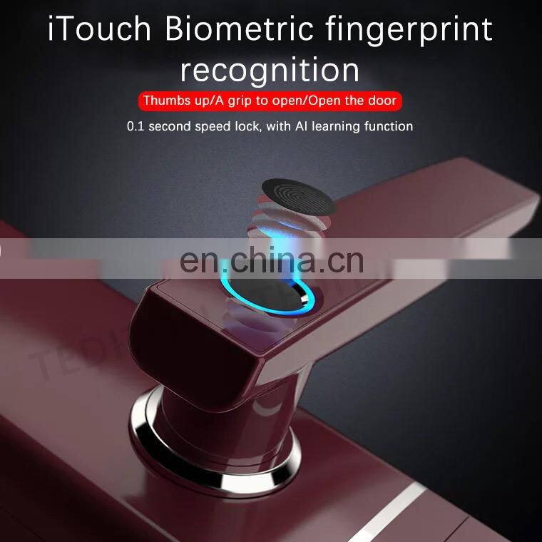 Fingerprint Door lock Waterproof Electronic Door Lock Intelligent Biometric Door Smart Fingerprint Lock