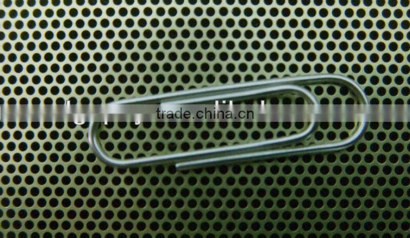 Punching Nickel plated low carbon steel belt Small circular aperture