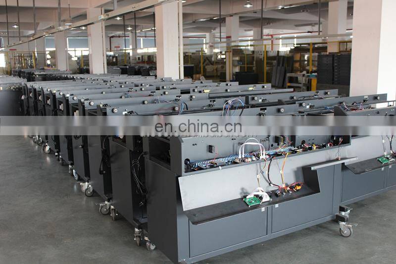 UK5 semi automatic Hot thermal glue spine book binder, hotmelt eva glue notebook binding machine