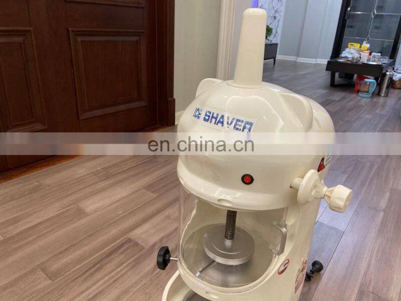 Electric motor commercial ice crusher ice block shaving machine/Shaved ice machine