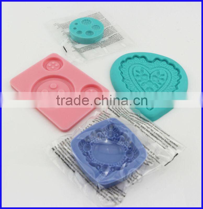 Custom Design Gum Paste Mould Silicone Models Fondant Mini Molds Cake Tools