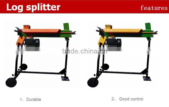 52cm cutting length 5t electric log splitter,cheap price log splitters with stand