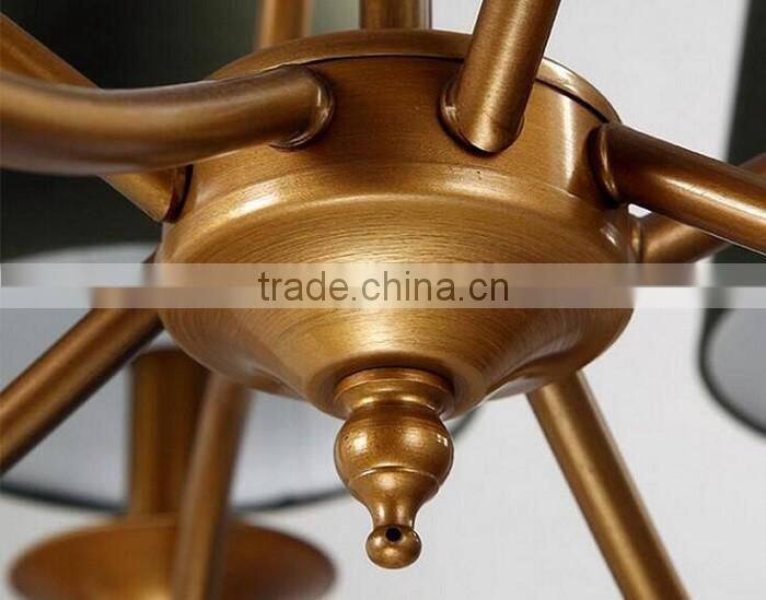 2016 new wrought iron candle chandelier lighting