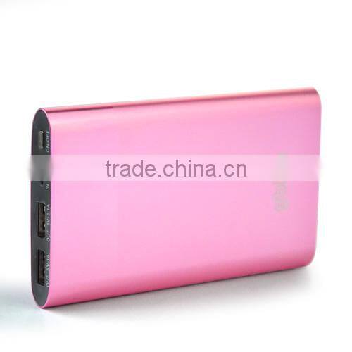 privite tooling and nice design hottest aluminum powerbank 4200mah for famous brand mobile GB020