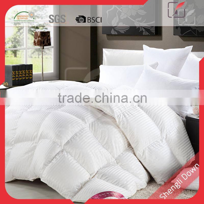 Goose down duvet 90% goose feather 10% goose down Oeko-Tex certification