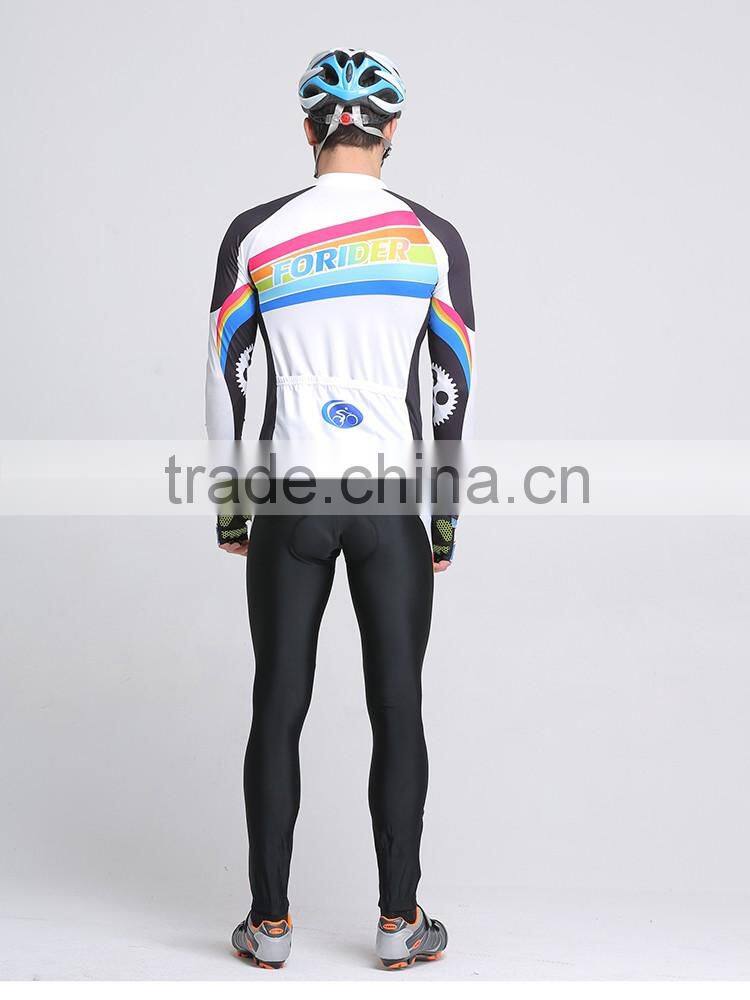 Wholesale custom sportswear latest design bicycle wear men custom cycling wear