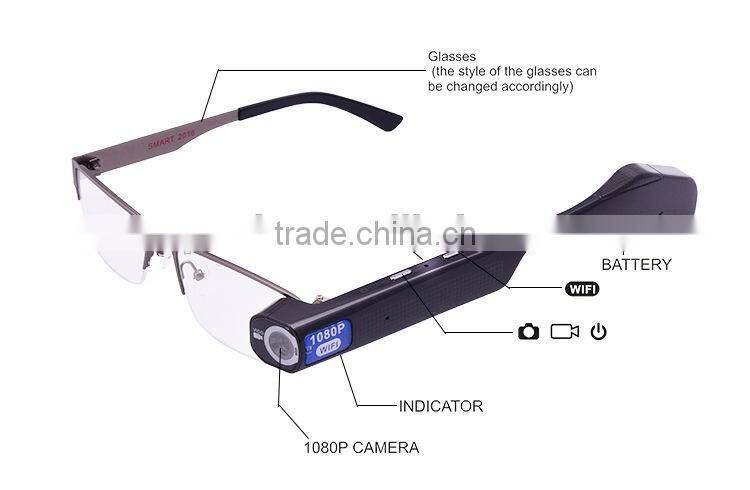 Full HD Camera Glasses Video Recording Sport Glasses DVR Eyewear