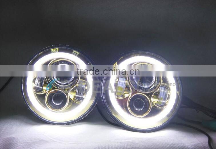 40W 7 inch LED headlight-for 2007-2013 Jeep Wrangler headlight CJ 7 CJ 8