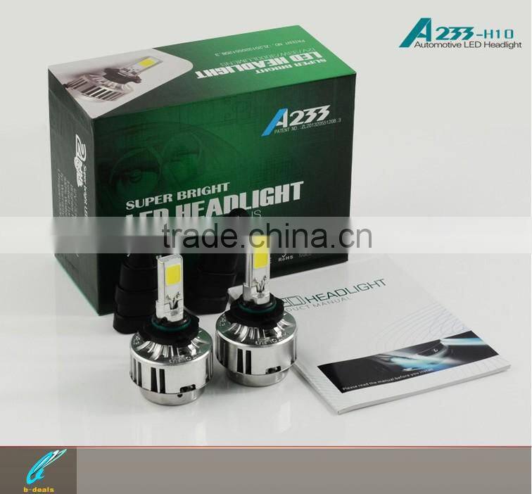 B-deals wholesale factory price 280 Beam Angle all car bulb A233 h10 led headlight bulb