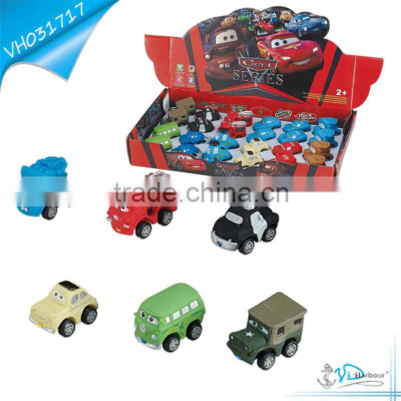Mni Vinyl Pull Back Action Toy Car Series