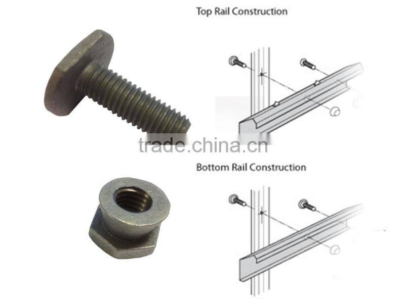 British Standard 1722 antique easy to install 4 metres at railway use Palisade Security Fencing