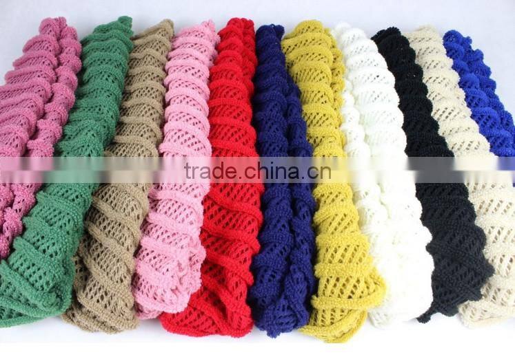 Winter Fashion Twill Solid Color Women Loop Scarf
