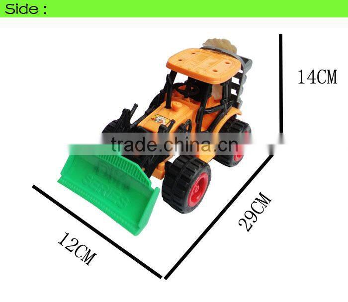 1:36 plastic mini tractor toy for children