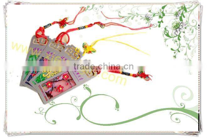 Chinese Face Metal Bookmark