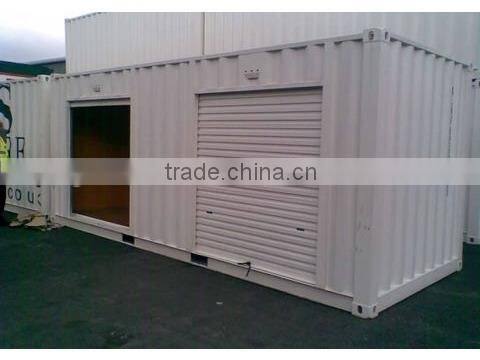 workshop roller shutter container cheap roller shutter door container