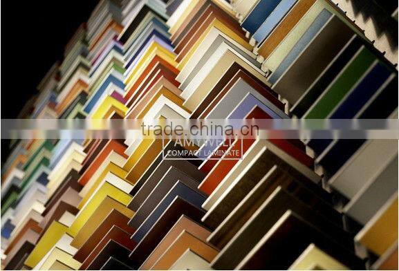 outdoor solid color compact laminate;wall cladding