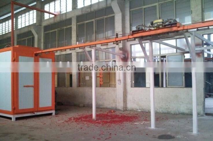 Industrial hanging type coating line