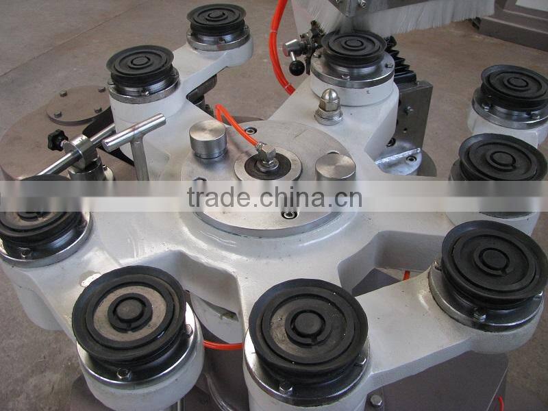 hot automatic glass shaped edger for cnc