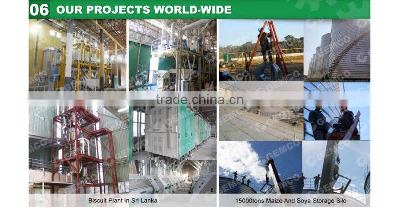 100 Ton/24hr maize milling plant