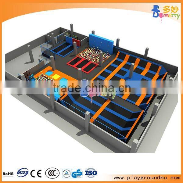 GUANGZHOU Best price indoor soft trampoline used playground