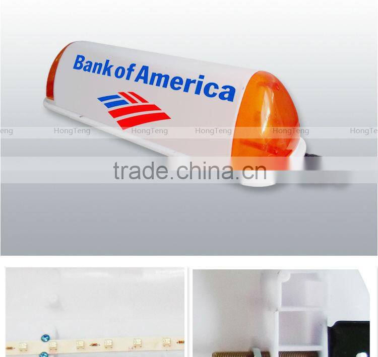 White taxi accessories box taxi top light