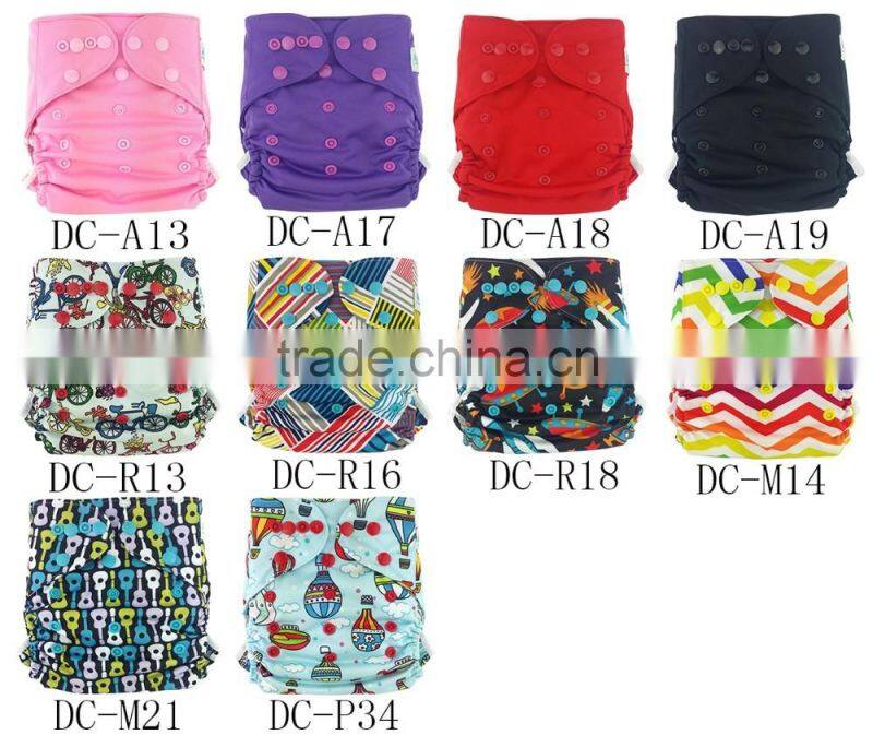 2016 AnAnBaby Best Printed Double Pocket Chevron Baby Diapers Wet Bags
