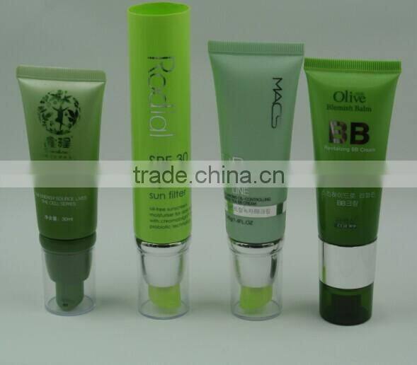 save cosmetic make up cosmetics tube with screw-on cap