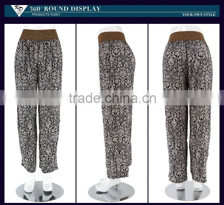 factory directly harem pants patterned palazzo for running jogging and yoga manufacturer