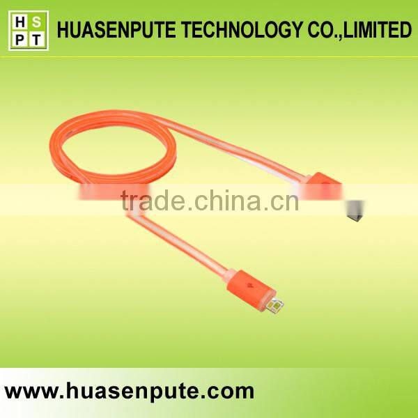 Mobile Accessory LED USB Cable, Lighting Data USB Cable for Mobile Phone