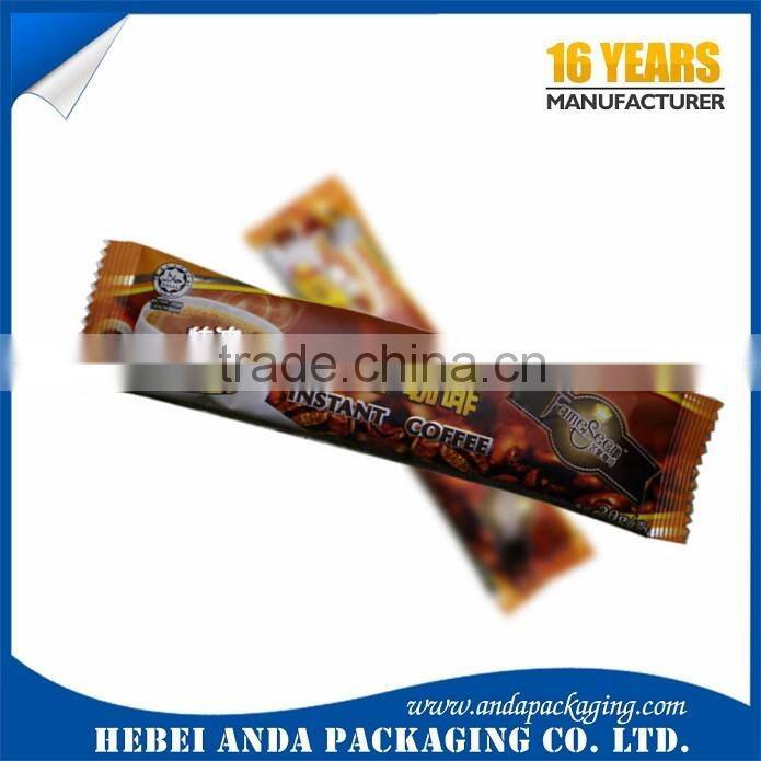 Coffee Stick Plastic Bag,Heat Sealing Coffee Stick Plastic Packaging Bag